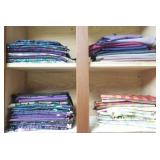 2 Shelf Lots of Quilting Material