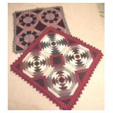 2 Handmade Quilted Items