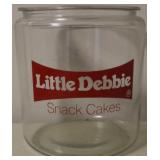 Little Debbie Glass jar