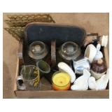 Tray lot of assorted items