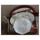 Tray lot of assorted items