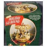 Holiday Go Round Musical Carousel
