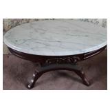 Marble top table