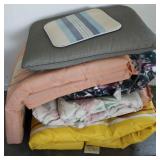 Lot of outdoor cushions