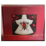 Lenonx Winter Greeting Candy dish in box