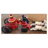 Cast Iron Fire truck model