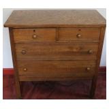 Antique 4 drawer dresser