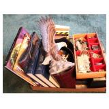 Tray lot of assorted items