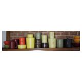 Lot of assorted vintage tupperware items