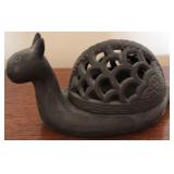 Cast Iron Snail Incense Holder