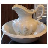 Vintage Pitcher and bowl set