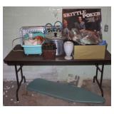 Lot of assorted items - TABLE NOT INCLUDED