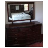 Dixie 9 Drawer Dresser w/ mirror