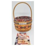 1997 Longaberger Inaugural Basket w/ Liner &