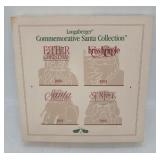 1990-93 Longaberger Collection of Santa Ornaments