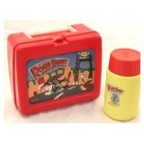 Roger Rabbit plastic lunchbox with thermos