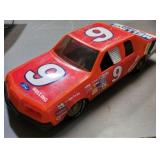 Plastic #9 toy racecar