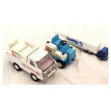 3 Toy trucks, 2 are Pepsi