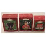 3 Hallmark ornaments
