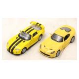 Pair of Dodge sports cars