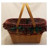 1992 Longaberger Holiday Hostess Basket Combo