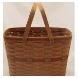 1989 Longaberger Holiday Hostess Magazine Basket