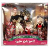 1998, Holiday Sisters Barbie, Kelly, Stacie