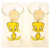 Pair of Tweety Bird Glasses 1973 by Pepsi