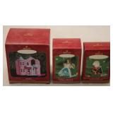 3 Hallmark Barbie ornaments