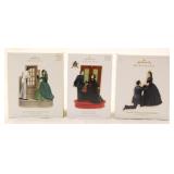 3 Hallmark Gone with the Wind ornaments