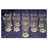11 Coors Light beer glasses