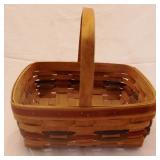 1990 Longaberger Shades of Autumn Pie Basket