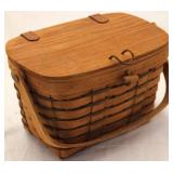 1989 Longaberger Heartland Small Purse Basket
