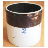 2 Gallon Stoneware Crock