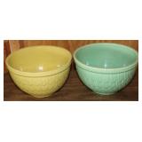 Pair McCoy Mixing Bowls
