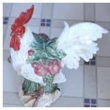 Ceramic Rooster Statue