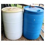 2pc Plastic Barrels