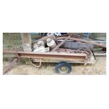 Lot of assorted scrap metal & more