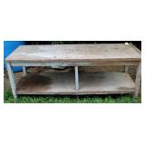 Wood Produce Table