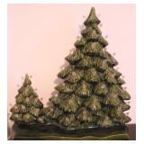Vintage Lighted Ceramic Christmas Tree