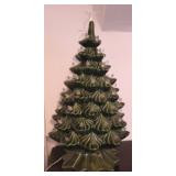 Vintage Lighted Ceramic Christmas Tree