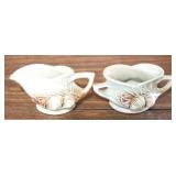 Pair McCoy Sugar & Creamer Set