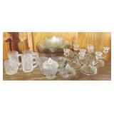 Lot of Assorted Glass Items