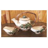 McCoy Teapot, Sugar & Creamer Set