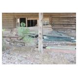 Lot of Assorted Scrap Metal and Wood