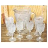 7pc. Pitcher & Glasses Set