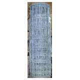 Rolled metal fence