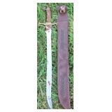 Sword w/ Leather Sheath