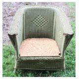 Vintage Wicker Chair