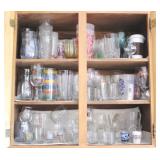 Cabinet Lot Assorted Glasses